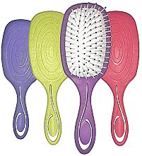 Szczotka do włosów 09, jagoda - Head Jog 09 Straw Brush Blueberry — Zdjęcie N2