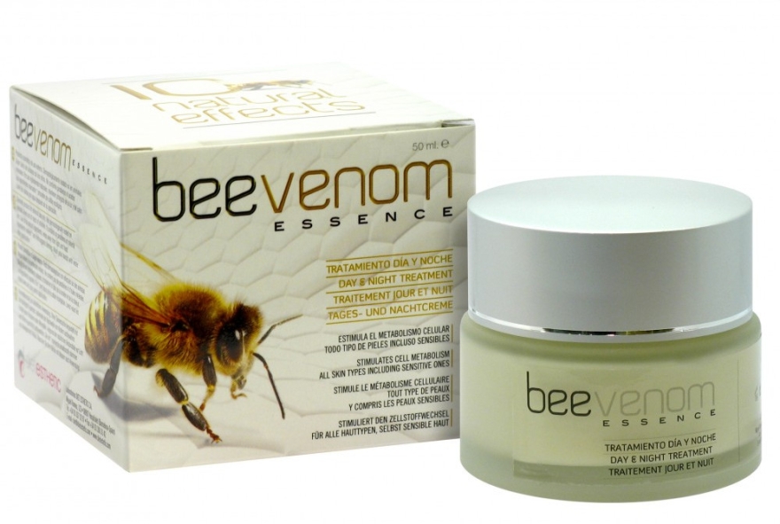 Krem z jadem pszczelim na dzień i na noc - Diet Esthetic Bee Venom Essence Cream — Zdjęcie N1