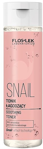 Tonik do twarzy - Floslek Snail Soothing Toner — Zdjęcie N1