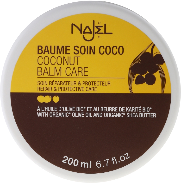 Kokosowy balsam dla ciała - Najel Coconut Care Balm — Zdjęcie N4