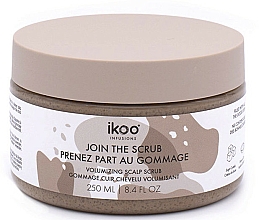 Oczyszczający peeling cukrowy do skóry głowy - Ikoo Infusions Volumizing Sugar Scalp Scrub — Zdjęcie N2