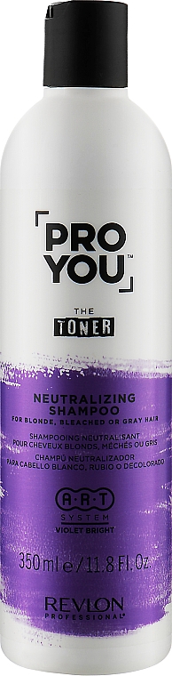 Tonujący szampon do włosów blond - Revlon Professional Pro You The Toner Shampoo — Zdjęcie N3