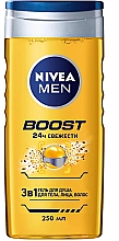 Kup Żel pod prysznic 3 w 1 do ciała, twarzy i włosów - Nivea Men Boost Shower Gel