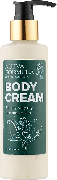 Lipidowy krem regenerujący do skóry suchej i atopowej z kwasami omega 3-6-9 - Nueva Formula Body Cream — Zdjęcie N1