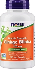 Kup Ekstrakt z miłorzębu japońskiego 120 mg wzmacniający sprawność mózgu u osób starszych - Now Foods Ginkgo Biloba