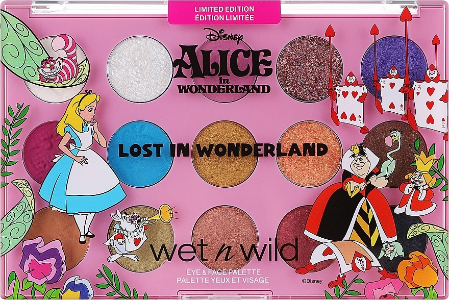 Paleta do makijażu oczu i twarzy - Wet N Wild Alice in Wonderland Lost In Wonderland Eye & Face Palette — Zdjęcie N2