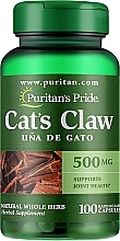 Suplement diety Koci Pazur, 500 mg - Puritan's Pride Cat's Claw — Zdjęcie N1