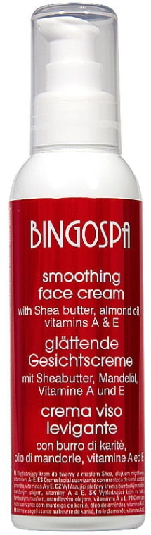 Wygładzający krem do twarzy - BingoSpa Smoothing Facial Cream — Zdjęcie N1