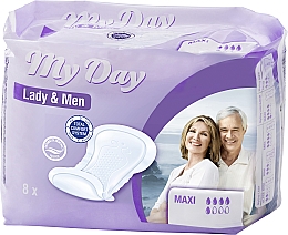 Wkładki na nietrzymanie moczu dla kobiet, 8 szt - My Day Incontinence Towel Maxi — Zdjęcie N1