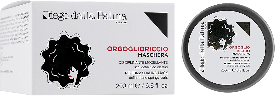Wygładzająca maska do modelowania włosów - Diego Dalla Palma No-Frizz Shaping Mask — Zdjęcie N1