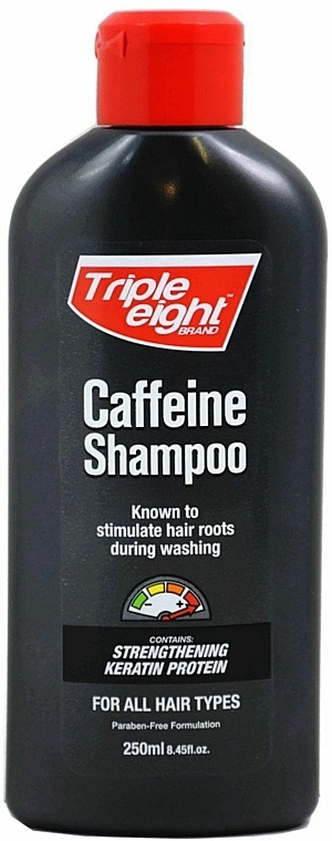 Szampon z efektem glow do wszystkich rodzajów włosów - EightTripleEight Caffeine Shampoo — Zdjęcie N1
