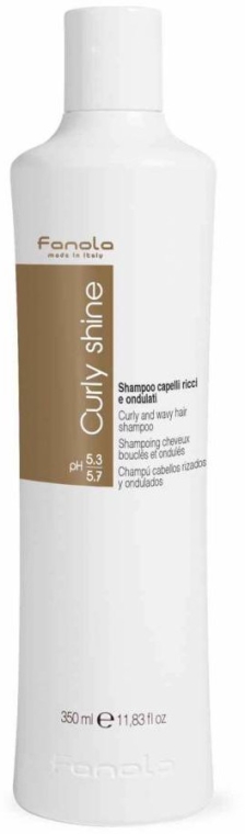 Szampon do włosów kręconych - Fanola Curly Shine Shampoo