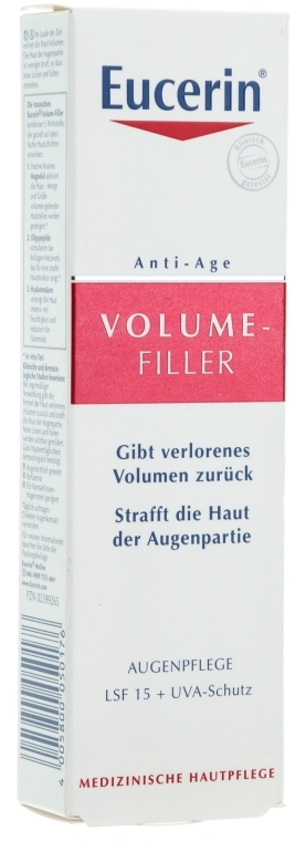 Przywracający objętość krem pod oczy - Eucerin Hyaluron Volume Filler — Zdjęcie N3