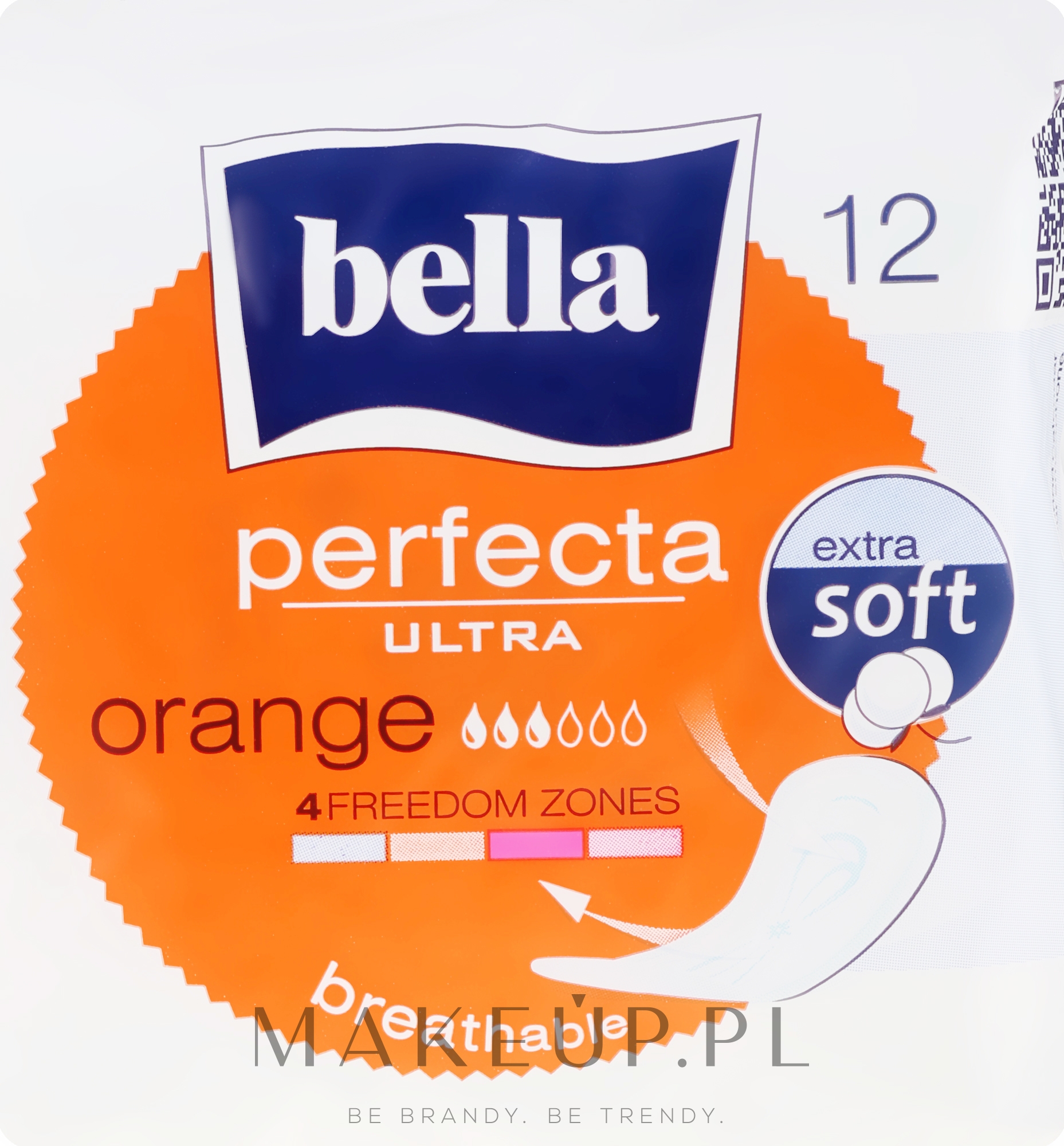Podpaski, 12 szt. - Bella Perfecta Ultra Orange — Zdjęcie 12 szt.