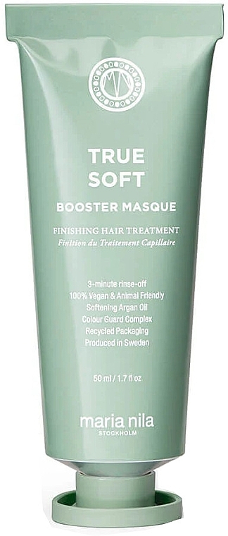 Nawilżająca maska do włosów - Maria Nila True Soft Booster Masque — Zdjęcie N1