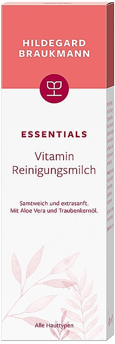 Witaminowe oczyszczające mleczko do twarzy - Hildegard Braukmann Essentials Vitamin Cleansing Milk — Zdjęcie N2