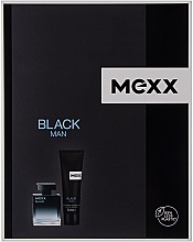Kup Mexx Black Man - Zestaw (edt/30ml + sh/gel/50ml)