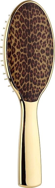 Szczotka do włosów, mała - Janeke Hair Brush Leopard — Zdjęcie N2