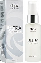 Witaminy na włosy Ultra Therapy z Wiecznym Kwiatem i Olejkiem Kameliowym - Ellips Hair Vitamin Ultra Treatment — Zdjęcie N3