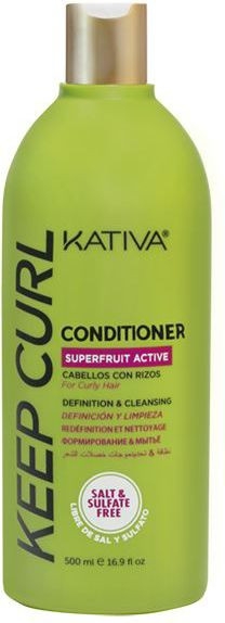 Odżywka do włosów kręconych ułatwiająca rozczesywanie - Kativa Keep Curl Conditioner — Zdjęcie N3