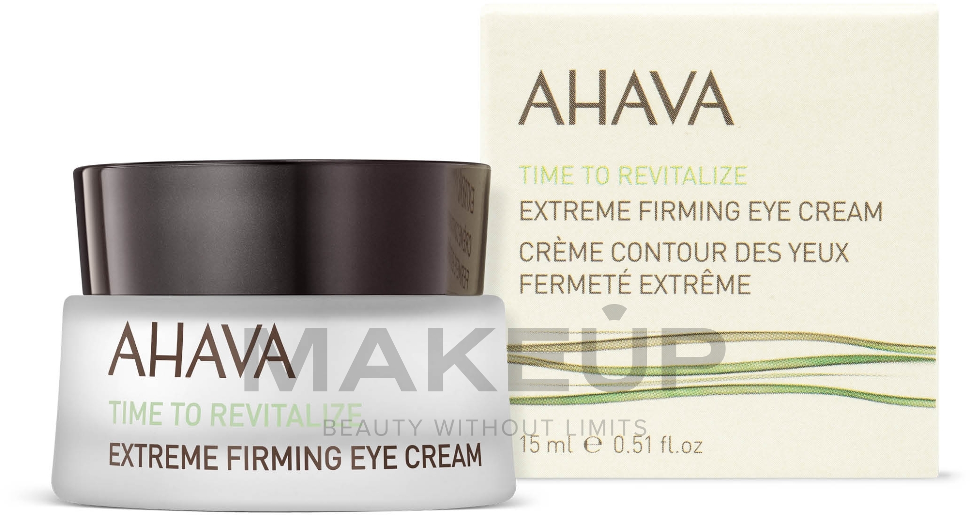 Ujędrniający krem na okolice oczu - Ahava Time to Revitalize Extreme Firming Eye Cream — Zdjęcie 15 ml
