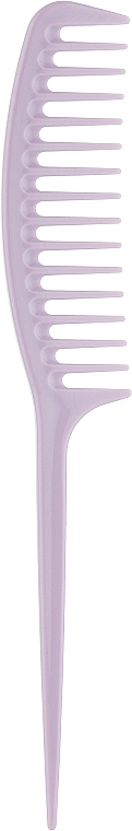 Grzebień 82826 z rączką, fioletowy - Janeke Fashion Comb For Gel Application Lilac Fluo — Zdjęcie N1