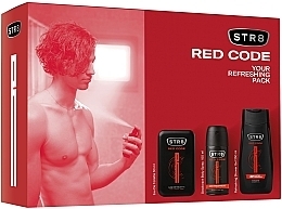 Kup STR8 Red Code - Zestaw (edt/50ml + deo/150ml + sh/gel/250ml)