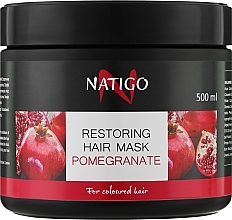 Kup Rewitalizująca maska ​​do włosów Granat - Natigo Strengthening Hair Mask