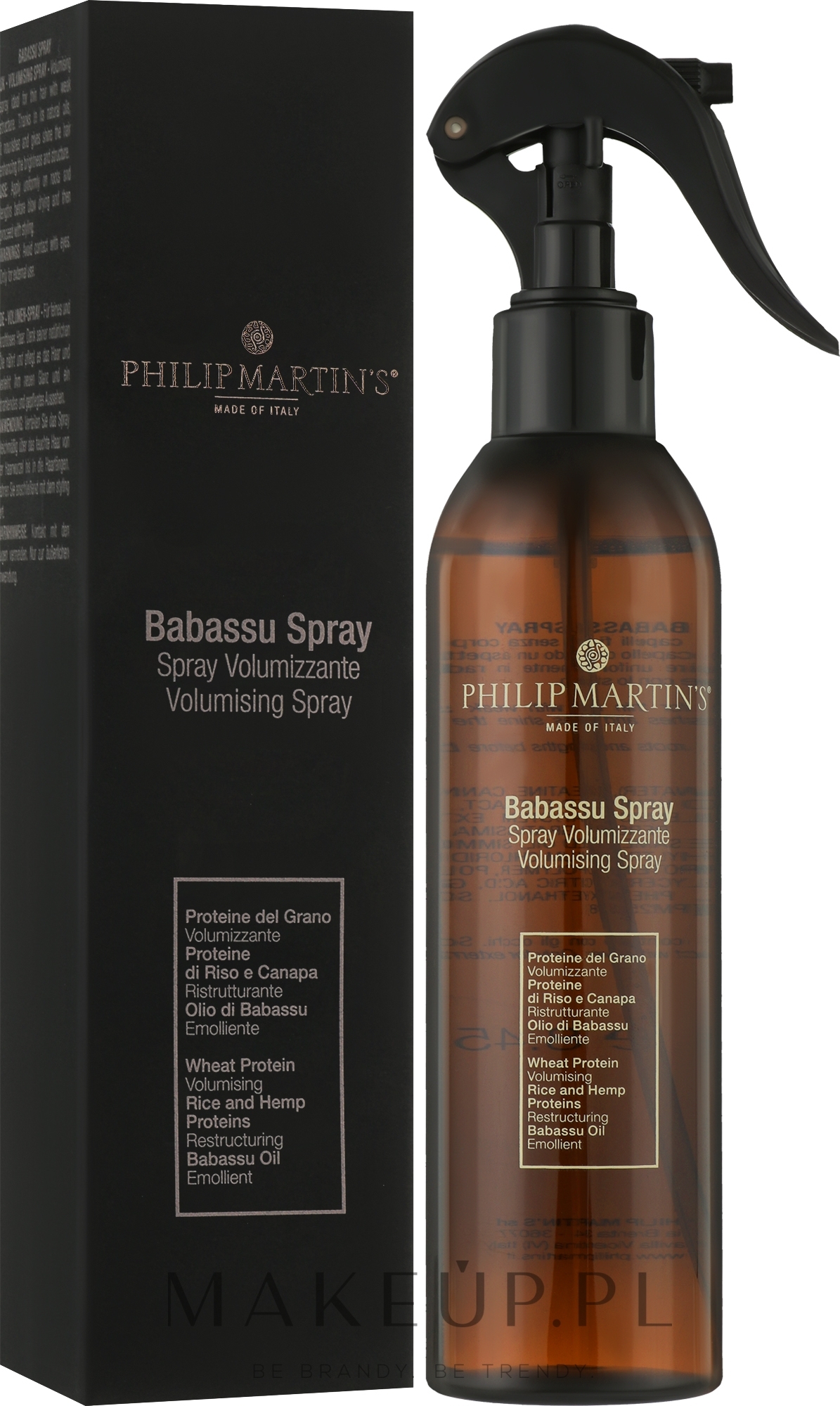 Spray zwiększający objętość włosów - Philip Martin's Babassu Spray — Zdjęcie 250 ml