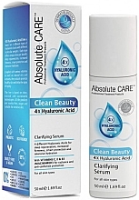 Serum do twarzy - Absolute Care Clean Beauty 4x Hyaluronic Acid  — Zdjęcie N1