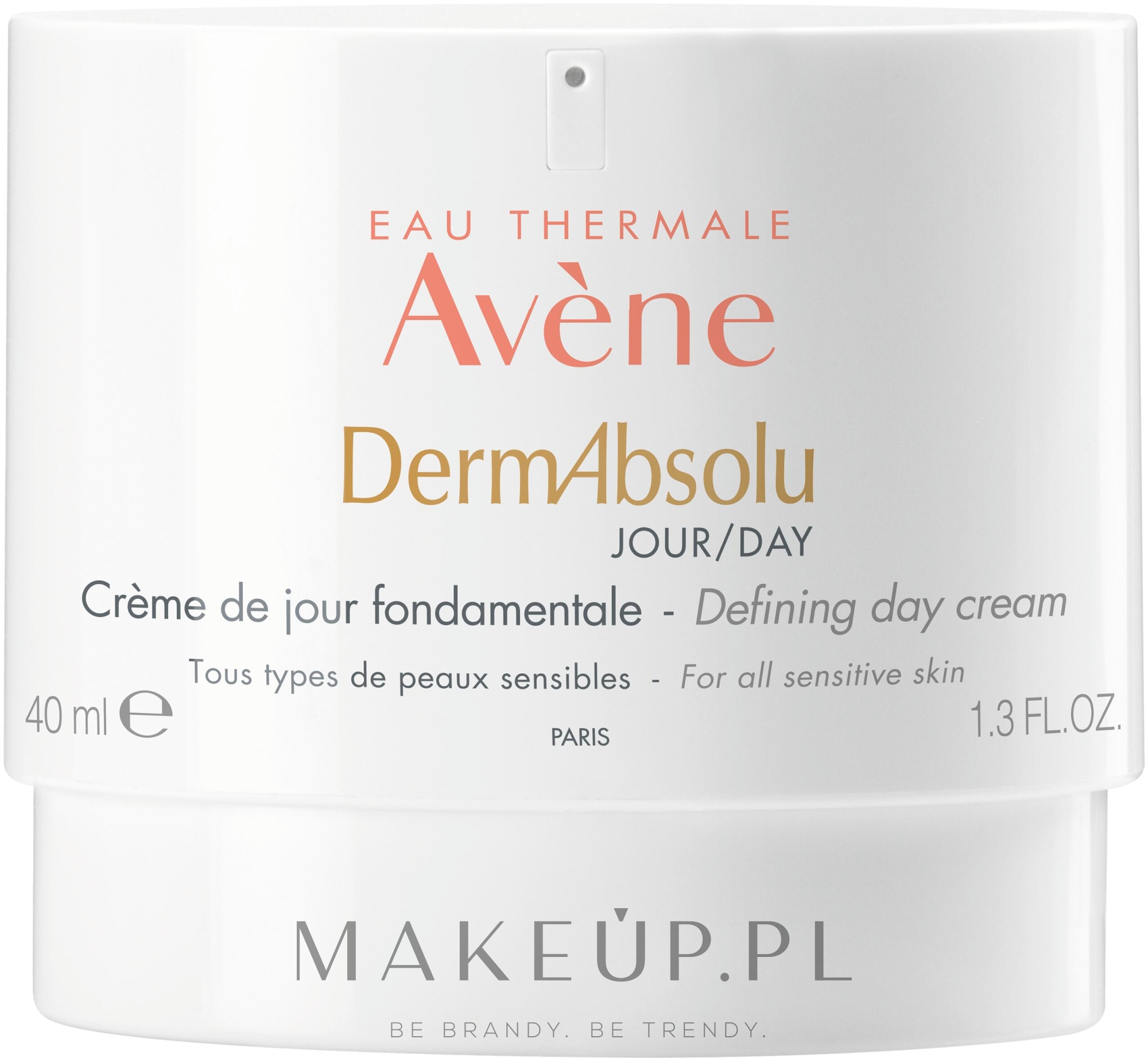 Modelujący krem do twarzy - Avène Eau Thermale Derm Absolu Day Cream — Zdjęcie 40 ml