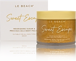 Kup Peeling cukrowy do ciała - Le Beach Sweet Escape Nourishing Sugar & Precious Oils Body Polish