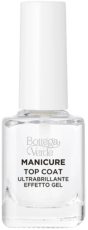 Top coat do paznokci - Bottega Verde Ultra-Shiny Gel-Effect Top Coat  — Zdjęcie N1