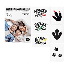 Kup Tymczasowe tatuaże - TATTon.me Dragon Family Set