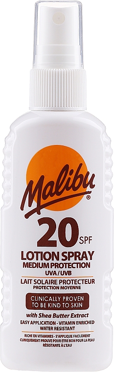 Przeciwsłoneczny balsam w sprayu do ciała - Malibu Lotion Spray SPF20 — Zdjęcie N1