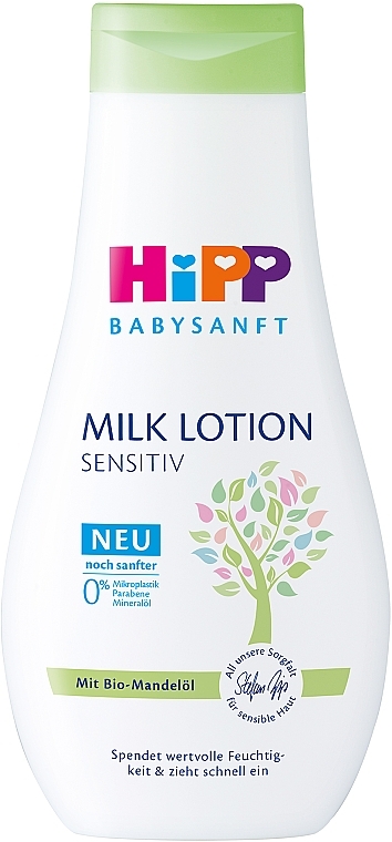 WYPRZEDAŻ Nawilżające mleczko dla dzieci - Hipp BabySanft Milk Lotion * — Zdjęcie N1