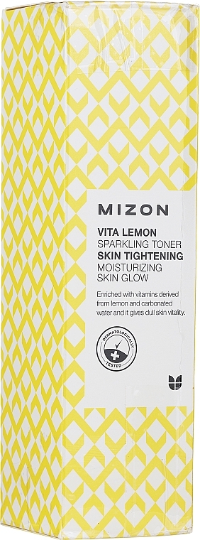 PRZECENA! Witaminowy tonik do twarzy - Mizon Vita Lemon Sparkling Toner * — Zdjęcie N1