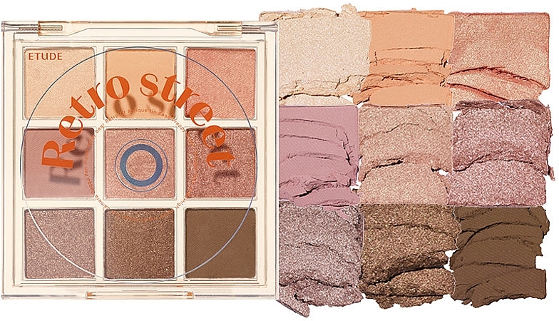 Paleta cieni do powiek - Etude Play Color Eyes #Retro Street — Zdjęcie N3