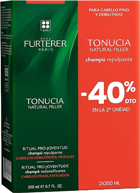 Zestaw - Rene Furterer Tonucia (shm/2x200ml) — Zdjęcie N1