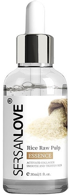 Przeciwstarzeniowe serum do twarzy z ekstraktem z surowej miazgi ryżowej - SersanLove Rice Raw Pulp Essence — Zdjęcie N1