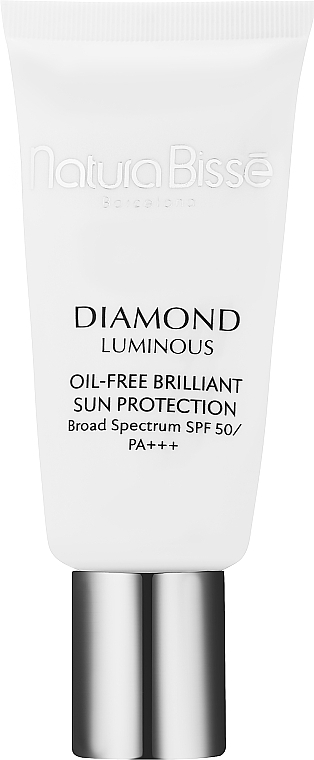 Nawilżający przeciwsłoneczny krem do twarzy SPF 50/PA+++ - Natura Bissé Diamond White Oil Free Brilliant Protection