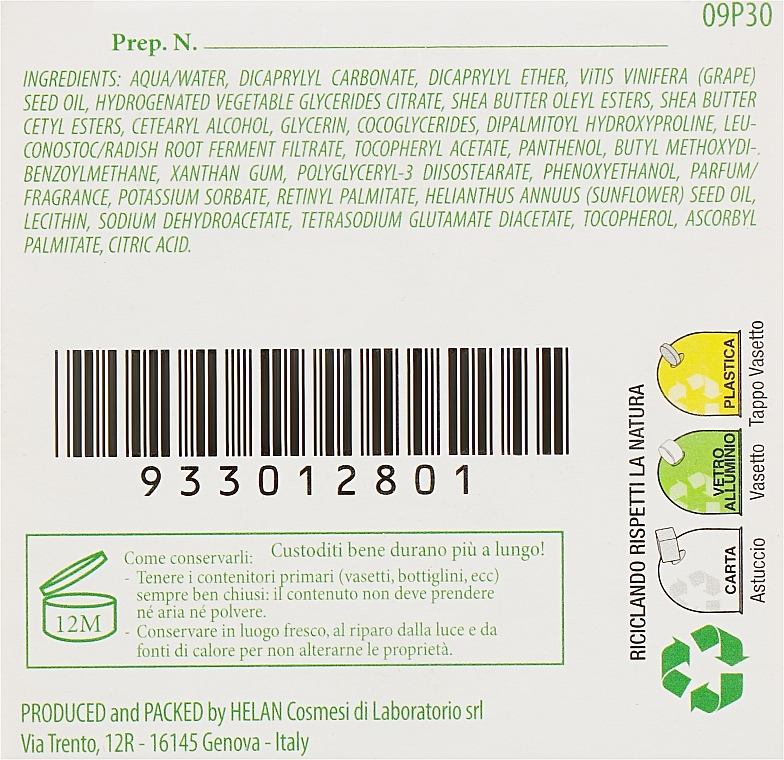 Krem przeciwzmarszczkowy 30+ - Helan Elisir Antitempo Prima Anti-age Super Active Vitamin Cream — Zdjęcie N4