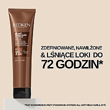 Krem wygładzający do włosów puszących się i niesfornych - Redken All Soft Mega Curls Hydramelt — Zdjęcie N4