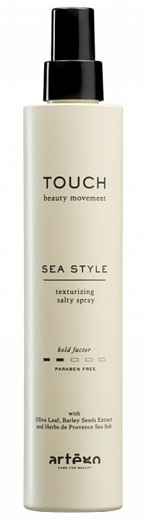 Modelujący spray do włosów z solą morską - Artego Touch No Limits