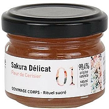 Kup Peeling do ciała Syrop cukrowy - Academie Sakura Delicat Body Scrub