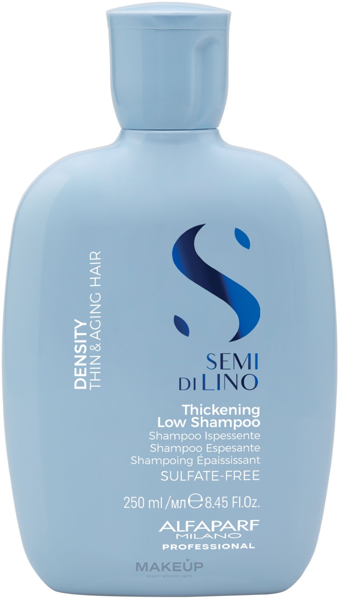 Szampon zagęszczający włosy - Alfaparf Semi di Lino Density Thickening Low Shampoo — Zdjęcie 250 ml
