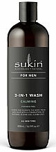 Kup Uspokajający żel do mycia ciała i włosów 3 w 1 dla mężczyzn - Sukin For Men 3-in-1 Wash