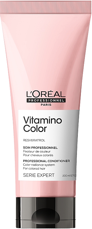 Odżywka utrwalająca jasny kolor włosów farbowanych - L'Oreal Professionnel Serie Expert Vitamino Color Resveratrol Conditioner — Zdjęcie N1