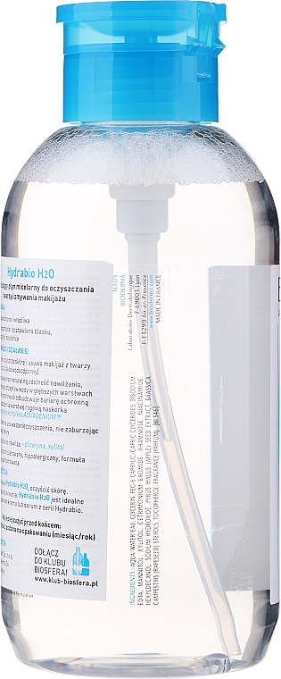 Nawilżający płyn micelarny - Bioderma Hydrabio H2O Micelle Solution — Zdjęcie N2