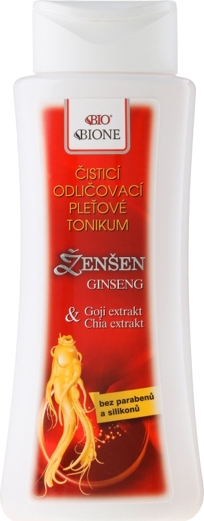 Tonik do twarzy z żeń-szeniem - Bione Cosmetics Ginseng Cleansing Facial Tonic — Zdjęcie N1